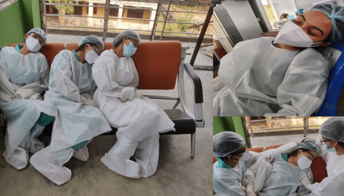 Salute ! To those health workers who are working to save others life in Nepal